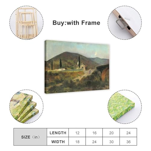 Impression sur toile Twilight Joan Brull 50x75 cm pour bureau