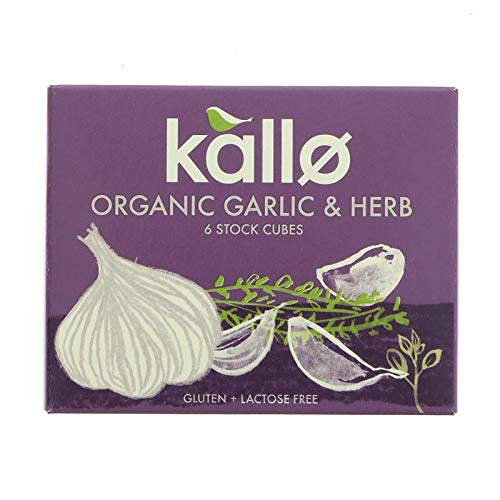 Kallo Garlic & Herb Stock Cubes 66g (Pack of 15)