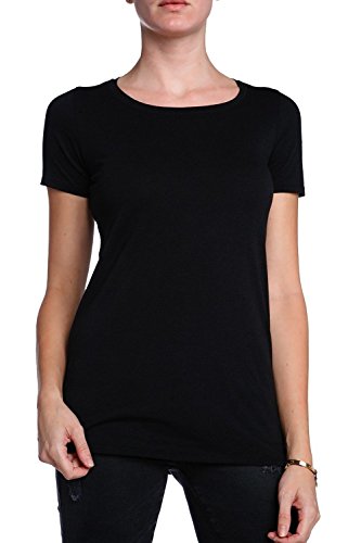 Gold Toe Premier Women's Crew T Shirt, SMALL, Black