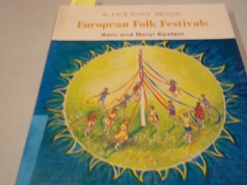 European folk festivals, (A Holiday book) B0006BTYT6 Book Cover