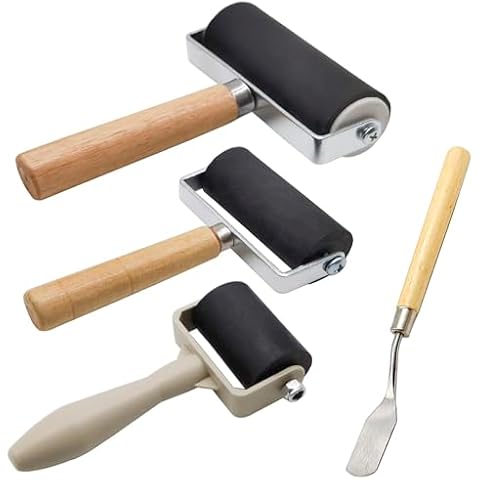 HRJZF 4 Pack Rubber Brayer Set Cover