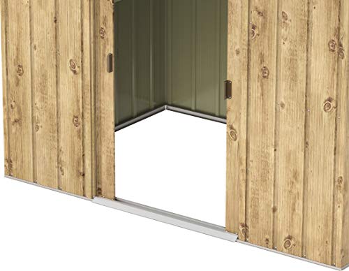 tepro Duramax Top Shed 6x4 Metall-Gartenhaus aus feuerverzinktem Stahl, Starke verstärkte Dachstruktur, wartungsfrei… – Bild 7