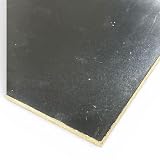 3/16' x 24' x 24', Micarta Phenolic Grade XX Sheet, Plate, Black