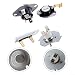 Trockner Thermostat Kit 6931EL3003D 6931EL3001E Ersatzteil für LG Wäschetrockner Temperaturbegrenzer Sicherheitsthermostat Heizregister Reparatur Set