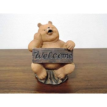 Amazon ダッドベア ウェルカム くま 熊 ベア Welcome 置物 かわいい ぶさ可愛い おしゃれ オブジェ 大人 アンティーク クラシック レトロ インテリア雑貨 置物 オブジェ オンライン通販 Amazon ダッドベア ウェルカム くま 熊 ベア Welcome 置物 かわいい ぶさ可愛い おしゃれ オブジェ 大人 アンティーク クラシック レトロ インテリア雑貨 置物 オブジェ オンライン通販