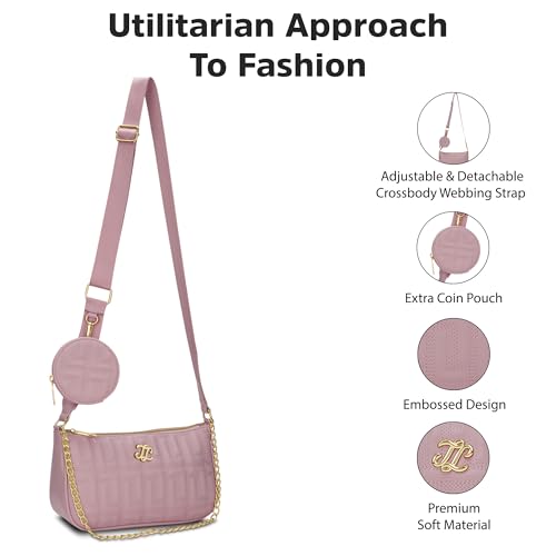 Image of Lavie Signature Women's Quilt Pagan Crossbody Sling Bag | Ladies Purse Handbag | Gift For Women