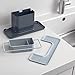 Joseph Joseph - Kitchen Sink Caddy Organiser for Washing up, sponges, brushes with dish cloth hanger, Large, Grey Joseph Joseph - Kitchen Sink Caddy Organiser for Washing up, sponges, brushes with dish cloth hanger, Large, Grey