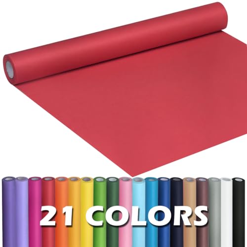 PerkHomy-Red-Kraft-Paper-Roll-175-x-960-80-for-Gift-Wrapping-Bulletin-Board-Bouquet-Flower-Kids-Wall-Art-Craft-Packing-Moving-Shipping-Parcel-Postal-Floor-Covering-Table-Runner-80GSM-55LB-Red