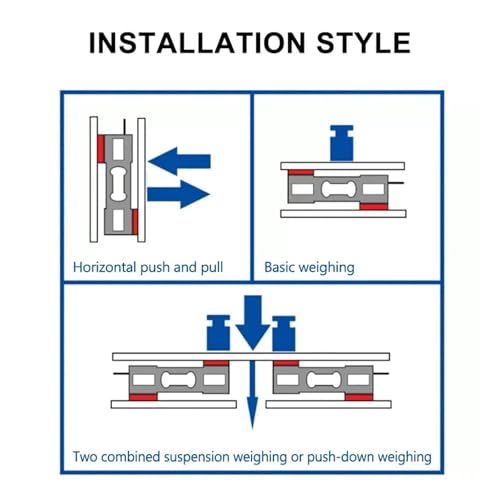 Célula de carga SP4M de alta precisión con sensor de aluminio SP4MC3MR de 20KG 3