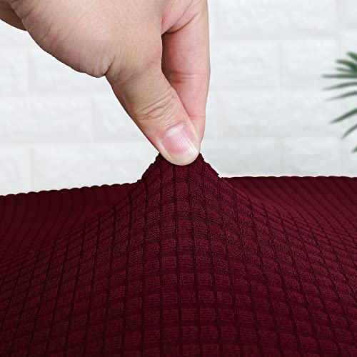FORCHEER Desk Chair Cover, Stretch Office Chair Covers Two Piece for Split Office Chair Stretchable