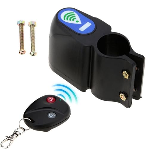 Alarme De Vélo avec Télécommande – Système De Capteur De Mouvement sans Fil, Dispositif Antivol À Son Fort | Système D'alerte De Sécurité pour Vélo,...