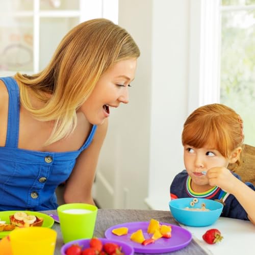 Munchkin 4-Pack Multi-Color Bowls for Feeding Toddlers - image 4