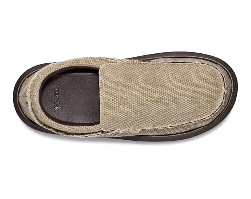 Image of Sanuk Mens Chiba Loafers for Men | Mens Shoes | Slip On Shoes for Men | Men's Slip-on Loafers | Comfort Foam Footbed