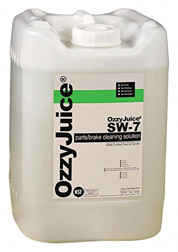 OzzyJuice Parts/Brake Cleaning Solution (SW-7) for SmartWasher Parts Cleaning Systems, 5 Gallon Pail (14721)