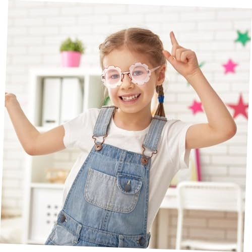 3pairs Boys and Girls Sunflower Glasses Sunglasses for Boys and Girls Fun Party Props Uv for Birthdays and Outdoor Activities4