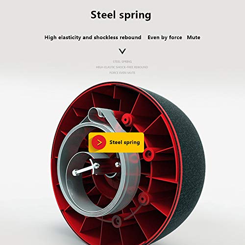 Aymsds Rolo Fitness Equipment-Ab Rolo para Exercícios Abdominais, Equipamento de Fitness em Casa, Ro