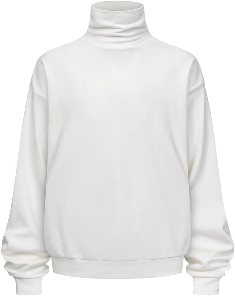 Men's Cotton High Neck Shirt - Long Sleeve Design | Casual Comfort Fit