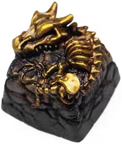 Dragon Bone Keycap, Handmade Artisan Resin Replacement ESC Key for Custom Cherry MX Gaming Mechanical Keyboard
