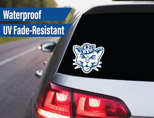 Image of BYU Cougars Sticker Variety Pack for Car Water Bottle Phone 14 Pc Gift