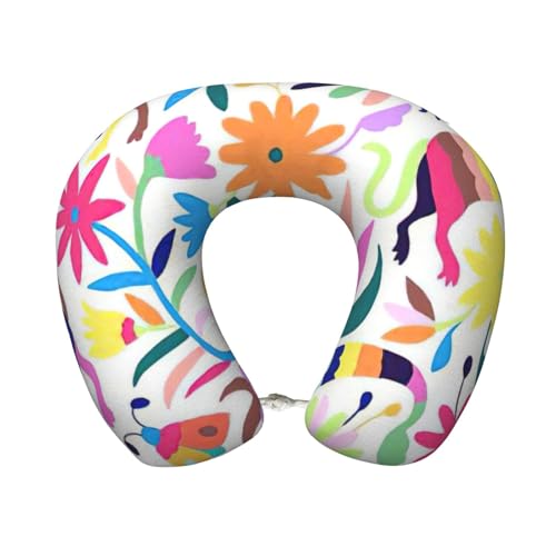 KoloQren Cómoda almohada de viaje con estampado