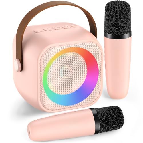 Karaoke Machine for Kids Adults, Mini Portable Bluetooth...