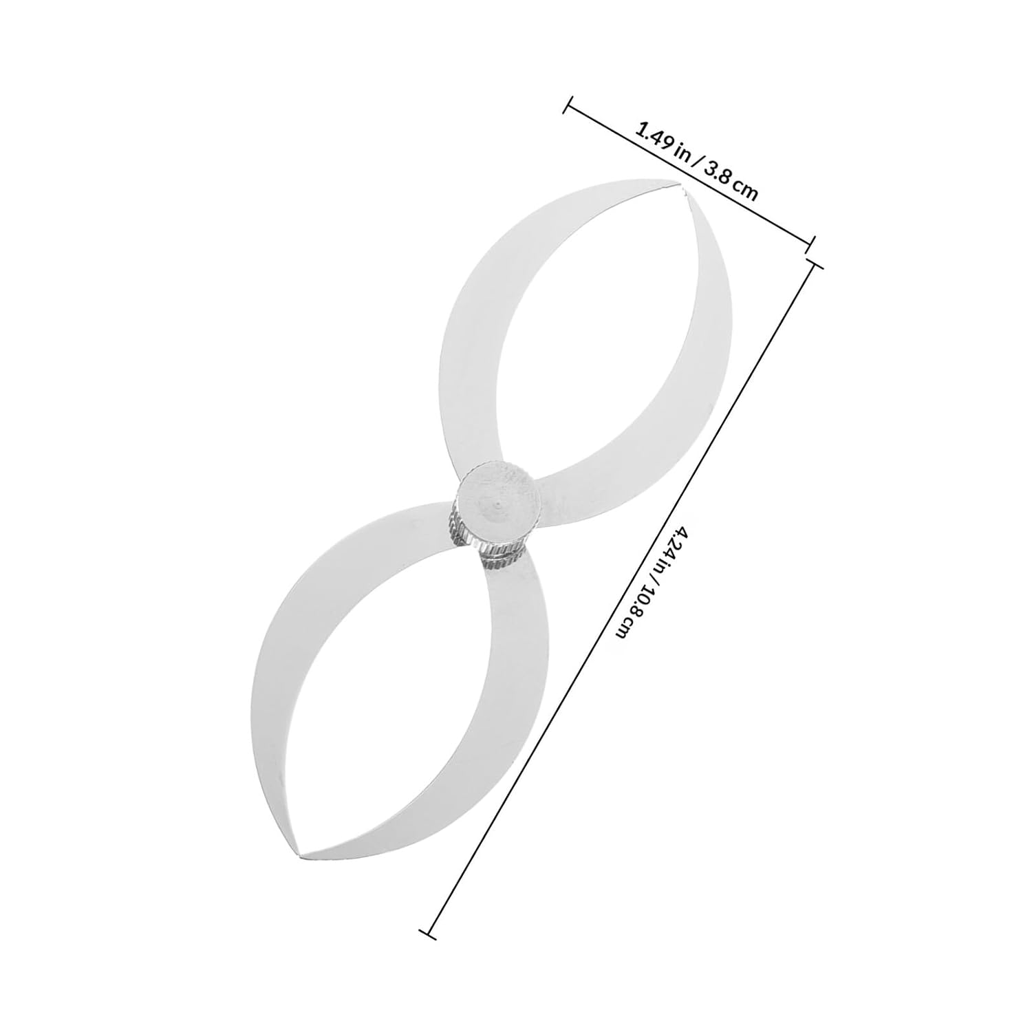 Stainless Steel Measuring Caliper Double Ended Internal External Calipers Woodturning Thickness Gauge for Bowl Wall and Diameter Measurement Woodworking Tools