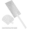 Gegong Rhodium Plating Mesh Handheld Tool, Platinum Electrode Screen, Jewelry Anode Grid, Metal Coating Equipment, Electrolysis Accessory