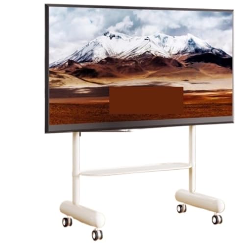 Soporte móvil para TV ajustable con ruedas 110 lbs capacidad miniatura 1