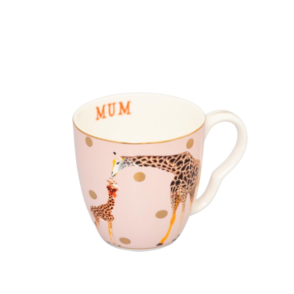 Yvonne Ellenvintage Style Large Mug In Fine Bone China Yvonne - Main Image