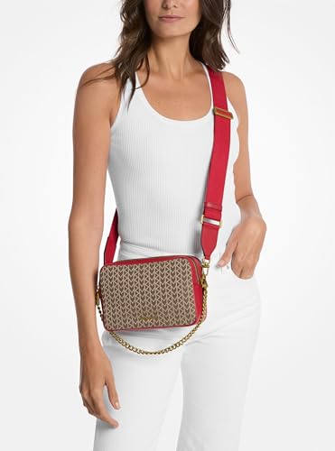 Michael Kors Bryant Medium Double Zip Chain Camera Crossbody Bag - Image 4