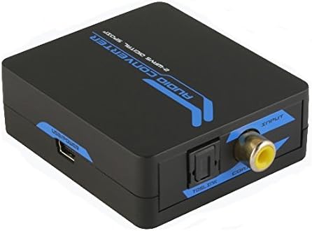 Miniatura 2 de BG-415 Adaptador de convertidor de audio de 2 vías SPDIF Toslink óptico Conmutador de audio Amplificador de señal Divisor