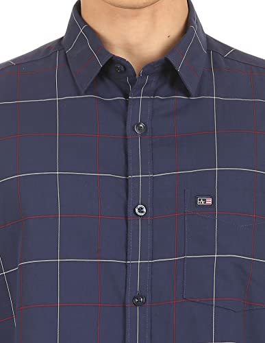 Image of Arrow Men's Checkered Regular Fit Shirts
