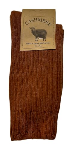 Image of Womens Fine Cashmere and Merino Wool Super Soft Socks