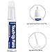 25D Snowflake White Pearl Mica Touchup Paint Compatible with Mazda, 2-in-1 Scratch Repair Pen Exact Color Match, Car Scratch Repair Pen (2pcs/set)