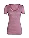 Produktbild Icebreaker Damen Spector NZ Relief Merino T-Shirt, Opal, M