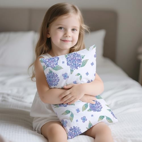 Image of UOMNY Toddler Pillowcases, 13X18 12x16 14x19 Flower Baby Pillow Case 2 Pack Small Pillow Covers for Travel Pillow
