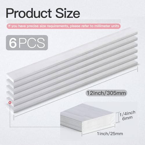 Douyudao LVPAI-20220801-2 6 Pieces Square Aluminum Bar thumb #1