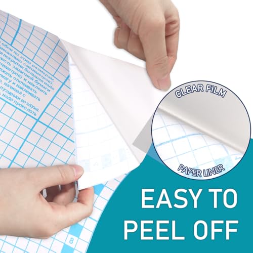 Clear Contact Paper Roll for Books 44.5cm x 1.5m Clear Self Adhesive Book Cover Paper Protector Pack of 2