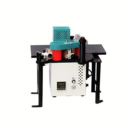 YUCHENGTECH Woodworking Edge Bander Banding Machine Upgrade Portable Edge Bander Curve Straight Edge Banding Machine With Speed Control 0.5~5m/min(110V)