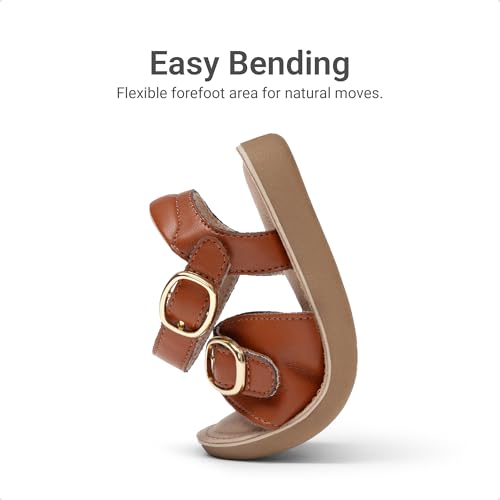 Image of DREAM PAIRS Girls Sandals Fashion Sandal with Adjustable Straps Open-Toe Comfortable Summer Shoes for Toddler Little Kid