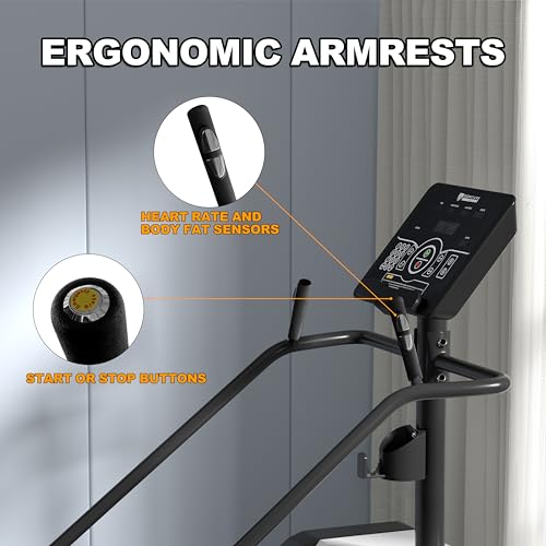Image of Signature Fitness Continuous Climber Commercial Grade Stair Stepping Machine for Cardio and Lower Body Workouts