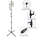 Four-Leg Portable IV Pole for Travel, Adjustable IV Poles Bag Stand Feeding Tube Holder Stand, for Pediatric Nursing Clinic HomeCare or Traveling