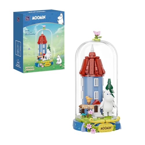 PANTASY Zauberwelt-Serie, Frühlings-Tal Baustein-Set, ideal als Wohnkultur und Geschenk