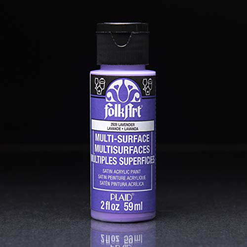 Folkart 16 Piece Multi Surface Acrylic Craft Paint Set Formulated To Be Non-Toxic That Is Perfect For Beginners And Artists, Bright Colors Count #TOP6