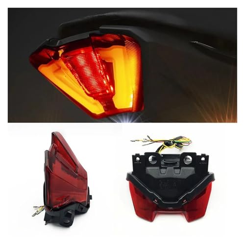 Luz trasera Yamaha MT07 2018-2023 ahumada integrada 5