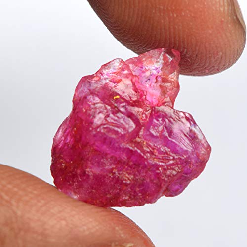 Jewelry Making Red Ruby 8.50 Ct. Uncut Natural Certified Raw Rough Ruby Loose Gemstone #TOP2