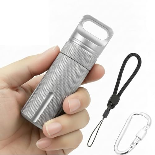 Cryptocurrency Hardware Wallet Protective Case (Silver, CompactPod1 for Nano S Plus)