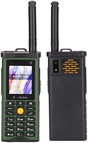 S‑G8800 Unlocked Senior Cell Phone 4 SIM Card 2G Retro Phone Large Button GSM Mobile Phone for Senior 2400mAh(Green)