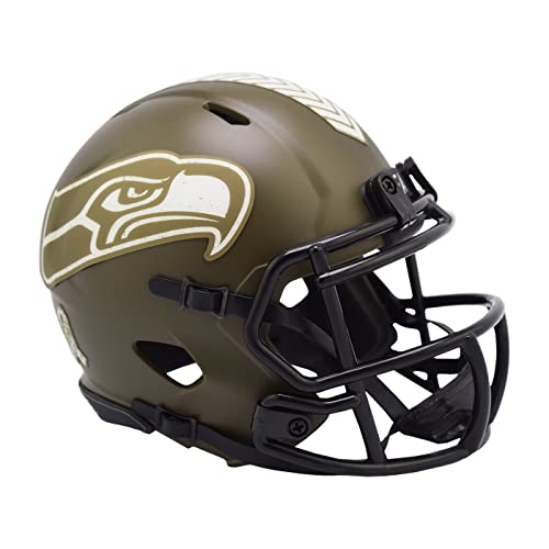 Riddell Speed Mini �t�b�g�{�[�� �w�����b�g SALUTE �V�A�g���E�V�[�z�[�N�X (Seattle Seahawks)