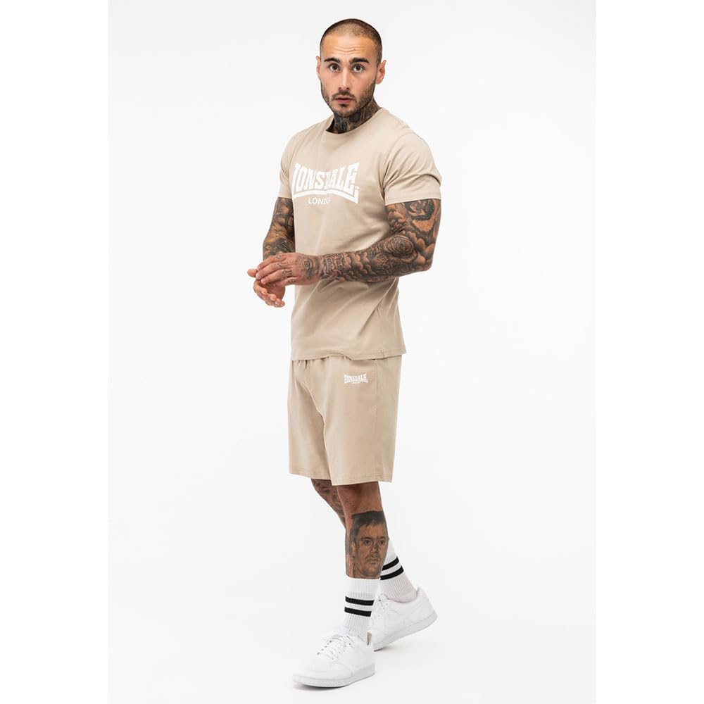 Lonsdale Herren Moy T-Shirt & Shorts Set (2er Pack)